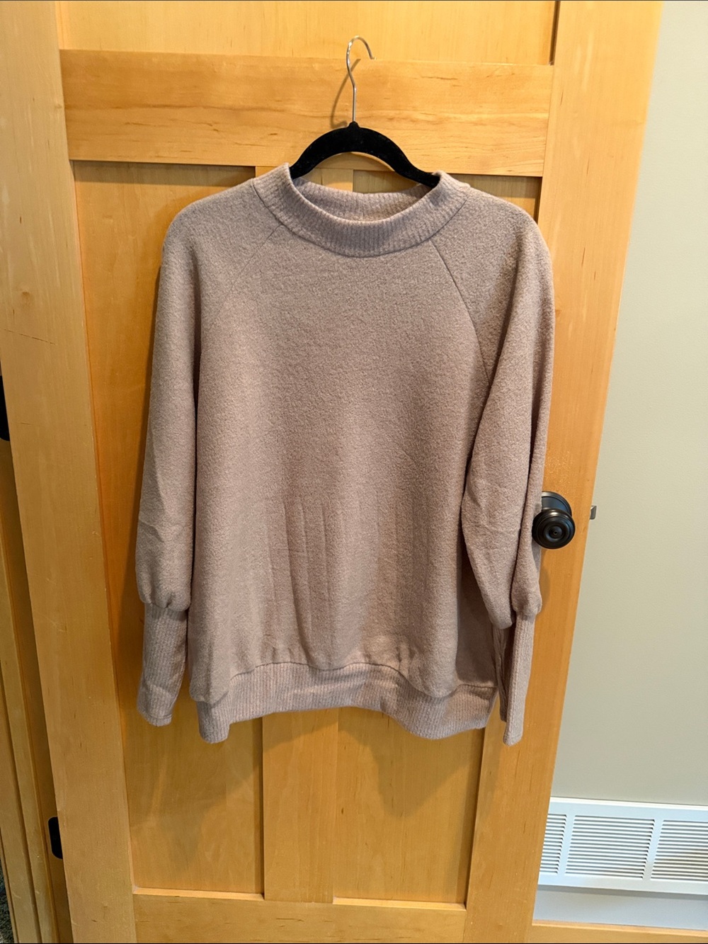 Cherish Taupe Crewneck Sweater